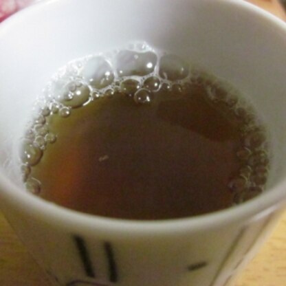 生姜とほうじ茶のペア、最高にホッとしますね(^^）ｖ
ごちそうさまでした(^^♪